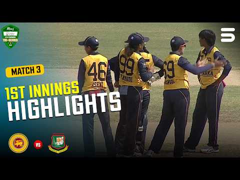 1st Innings Highlights | Sri Lanka vs Bangladesh | M 3 | Women U19 Tri-Nation Series 2026 | MZP1J
