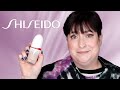 Shiseido revitalessence skin glow foundation  dry skin review  wear test