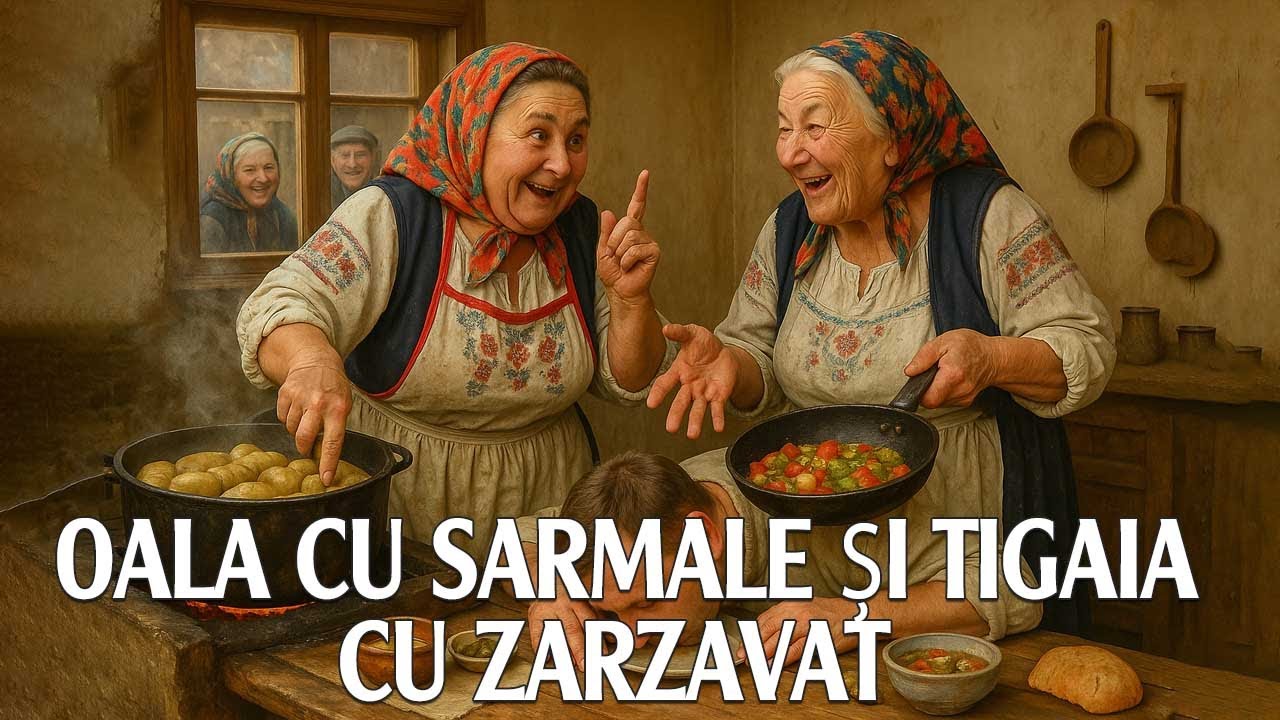Bârfă - Oala cu sarmale și tigaia cu zarzavat  (parodie, umor si caterinca)