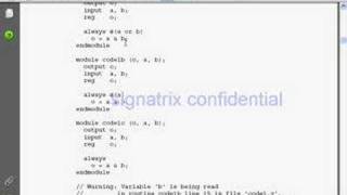 Synthesis and Simulation 1