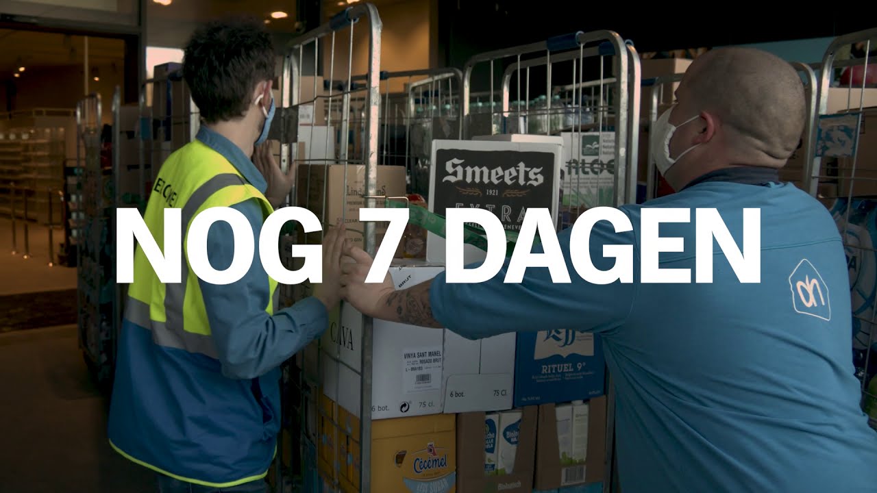 De goederen komen toe... Nog 7 dagen geduld!
