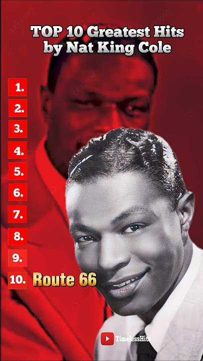 TOP 10 Greatest Hits by Nat King Cole.