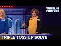 Melinda Solves All Three Triple Toss Up Puzzles Wheel Of Fortune