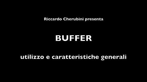 BUFFER per chitarra - Riccardo Cherubini