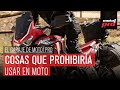 Cosas que prohibira usar en moto