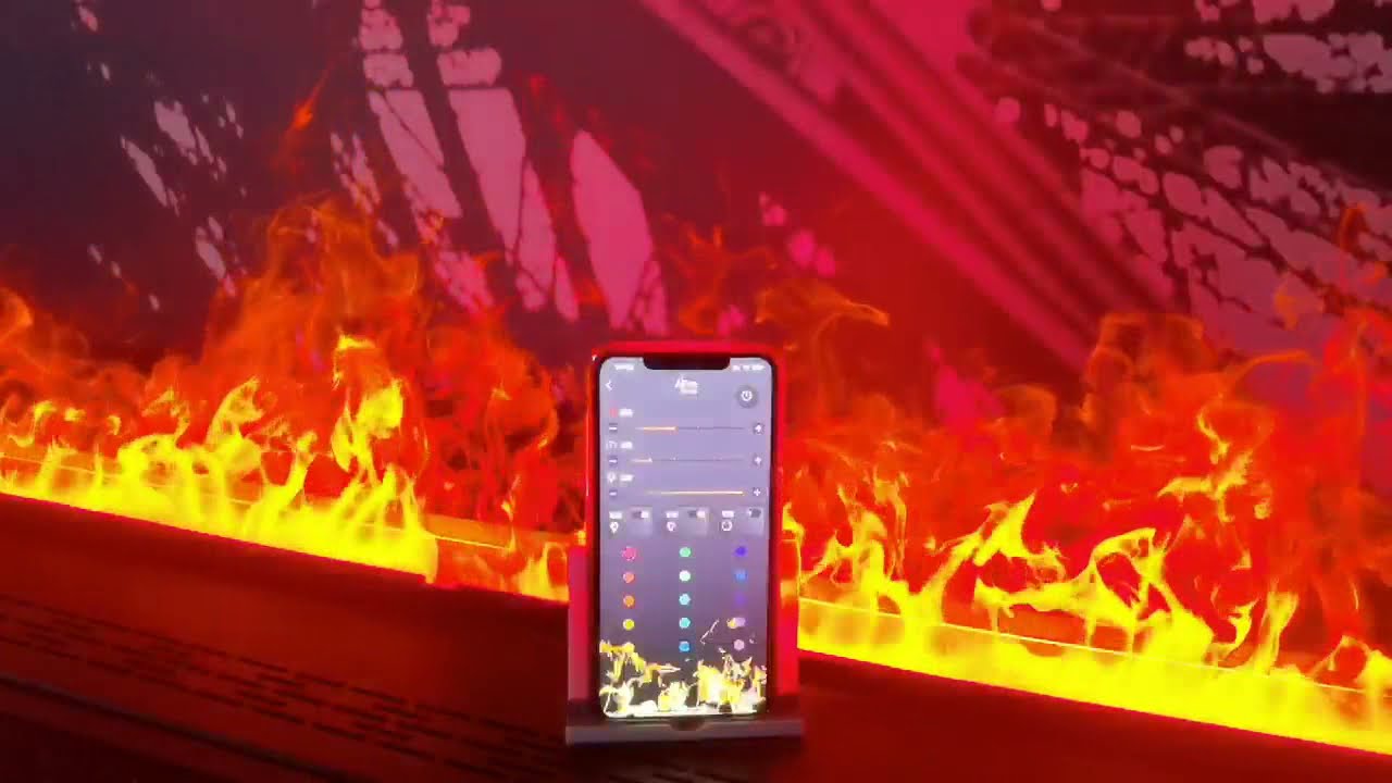 Cheminée connectée AFIRE | Cheminées intelligentes Internet des Objets | API & App pour Smartphone