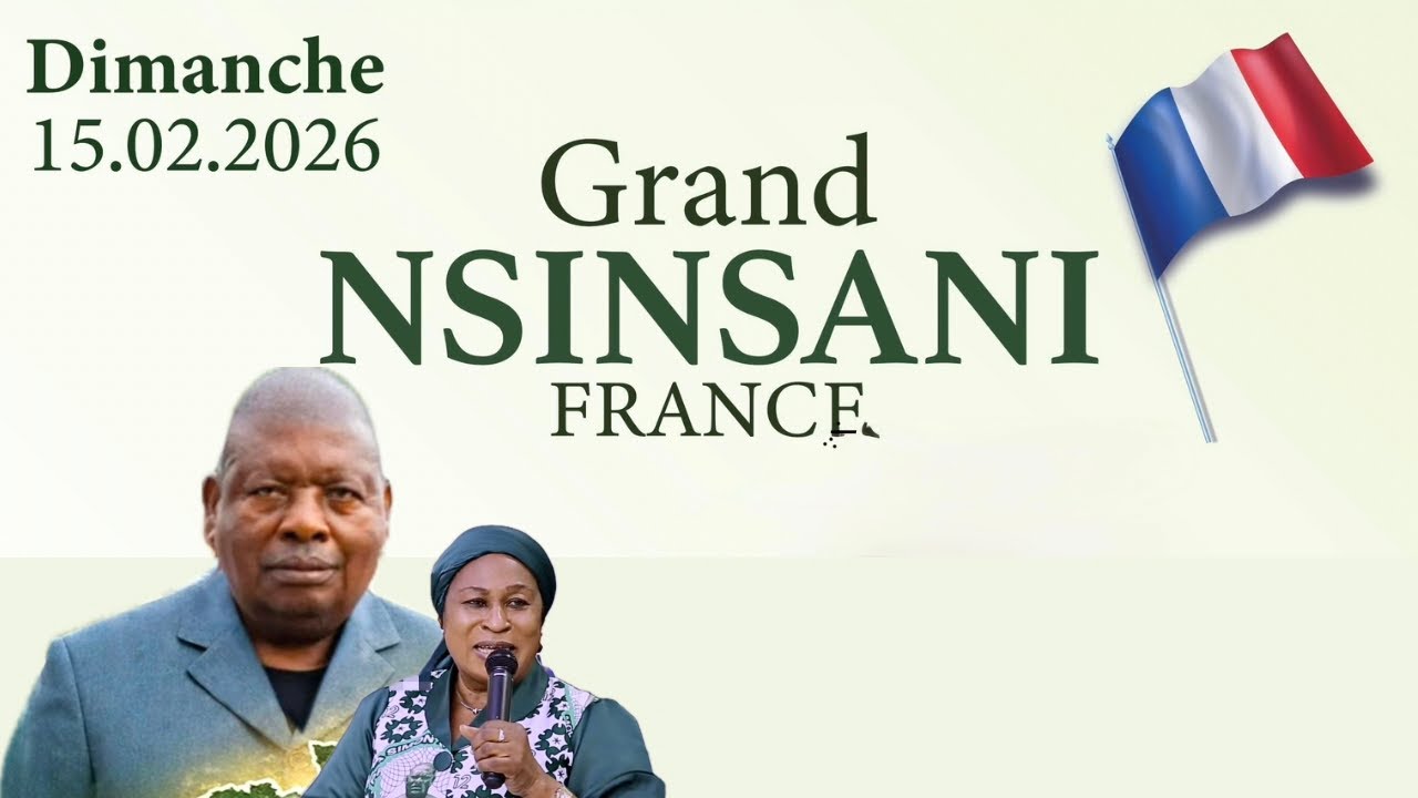 EN DIRECT : NSINSANI SPÉCIAL RÉSIDENCE PRÉSIDENTIELLE - PAROISSE DE PARIS SAINT-DENIS