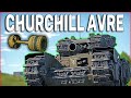 Churchill AVRE Test Drive - War Thunder Dev Server