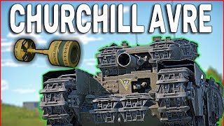 Churchill AVRE Test Drive  War Thunder Dev Server