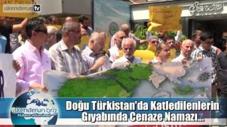 Doğu Türkistan’daki Çin Zulmüne Protesto!