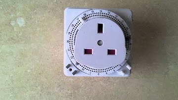 Masterplug TCP24 Mechanical Timer Switch Setup Instructions