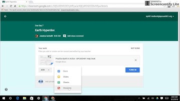 Google Classroom (How Students Create and Submit Assignments, Mark as Done, Unsubmit)