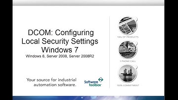 Local Security Settings - Windows 7