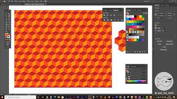 Adobe Illustrator Cube Illusion