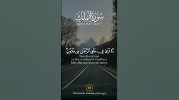 سورة الملك SURAH AL-MULK #عبدالولي_الاركاني #abdulwali_alarkani