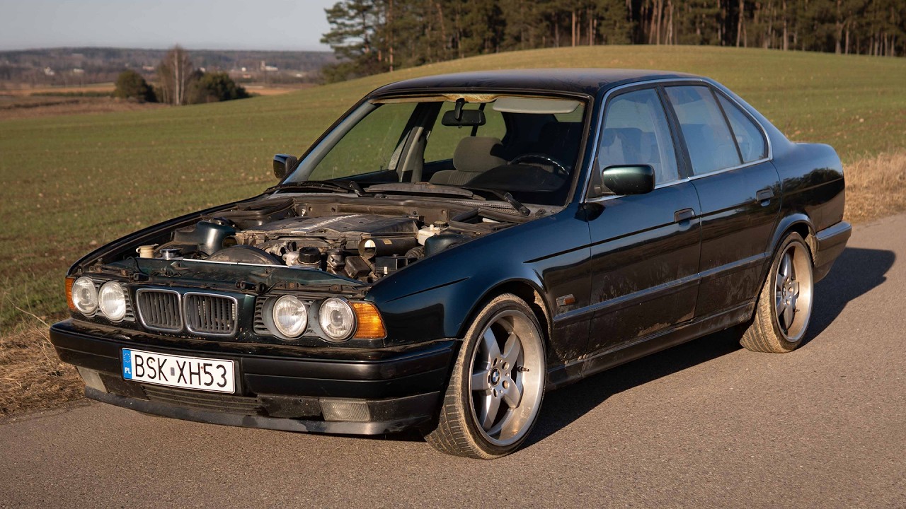 BMW E34 z Silnikiem 5.0 V8 Mercedesa