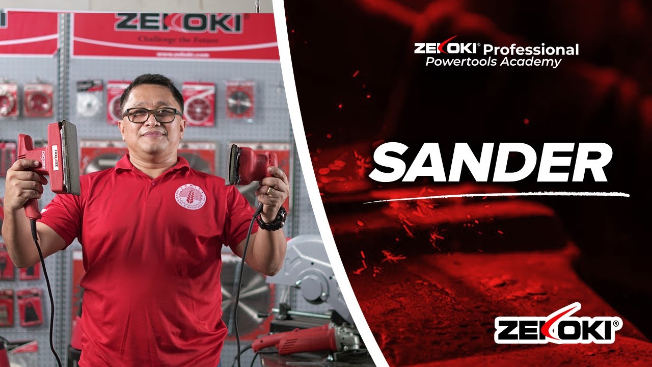 Zekoki PowerTools 2 Types of Sanders For Your Woodwork Essentials YouTube