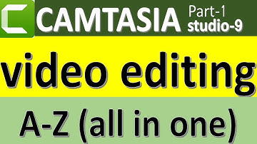 Video Editing Software for YouTube-Camtasia studio-9 Bangla tutorial p-1 engineeringtechnologybangla