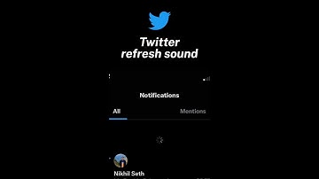 Twitter refreshed the refresh sound! #shorts