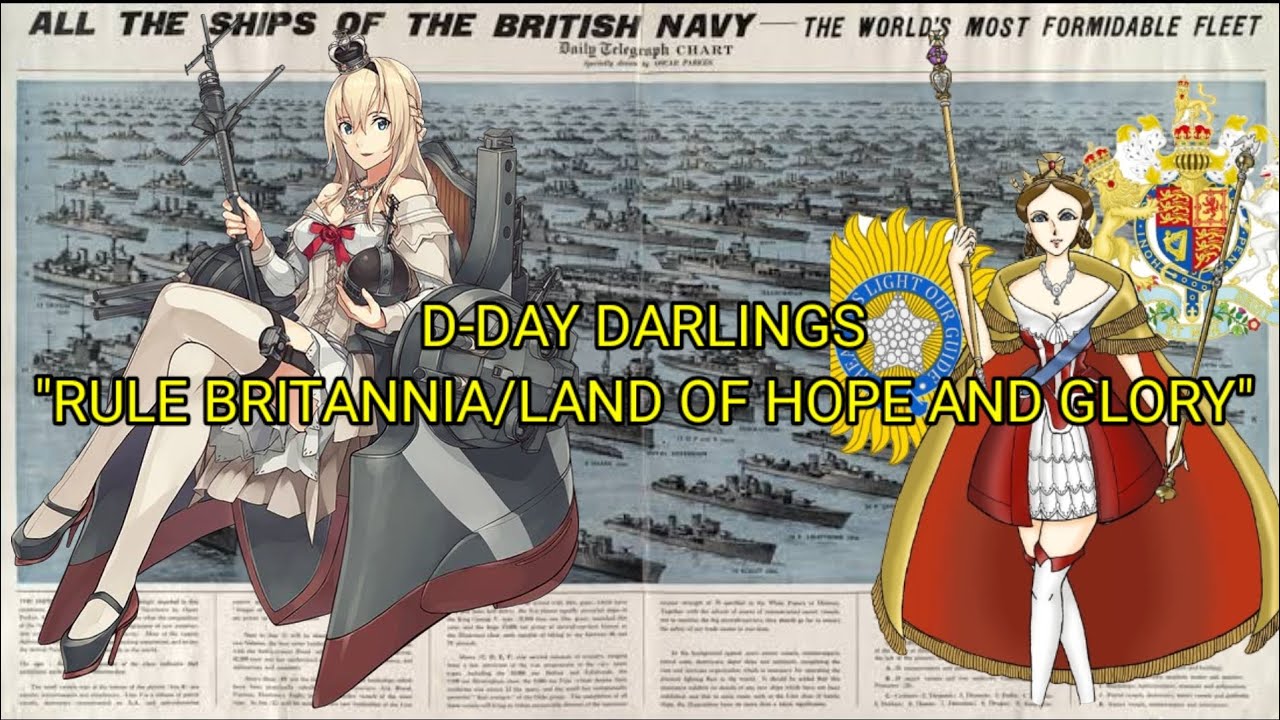 DDay Darlings "Rule Britannia/Land of Hope and Glory" Sub Indo YouTube