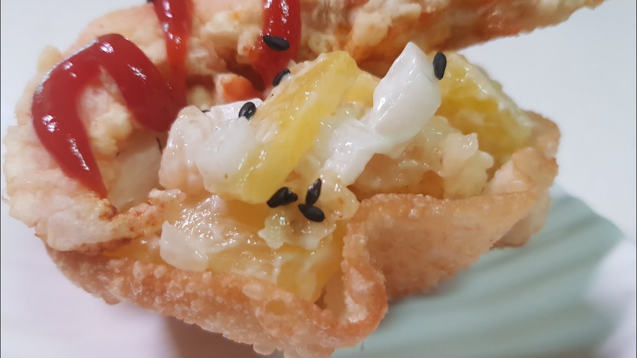 칵테일새우 샐러드/ 새우요리 Frozen shrimp dish - YouTube