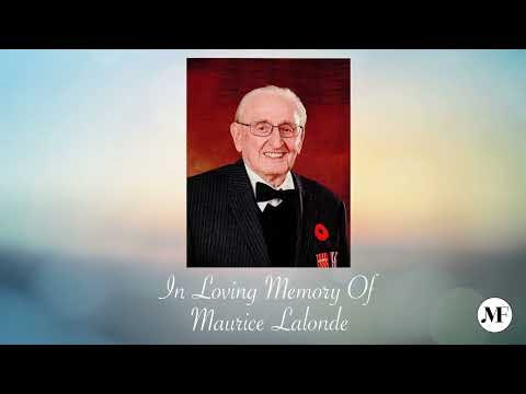 Maurice Lalonde Funeral Live Stream