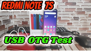 [Hindi]Redmi Note 7S USB OTG & Hard Disk Support Test