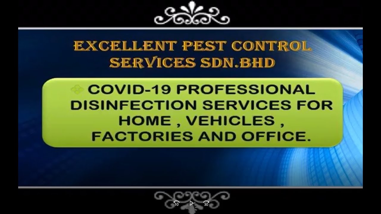 EXCELLENT PEST CONTROL SDN BHD YouTube