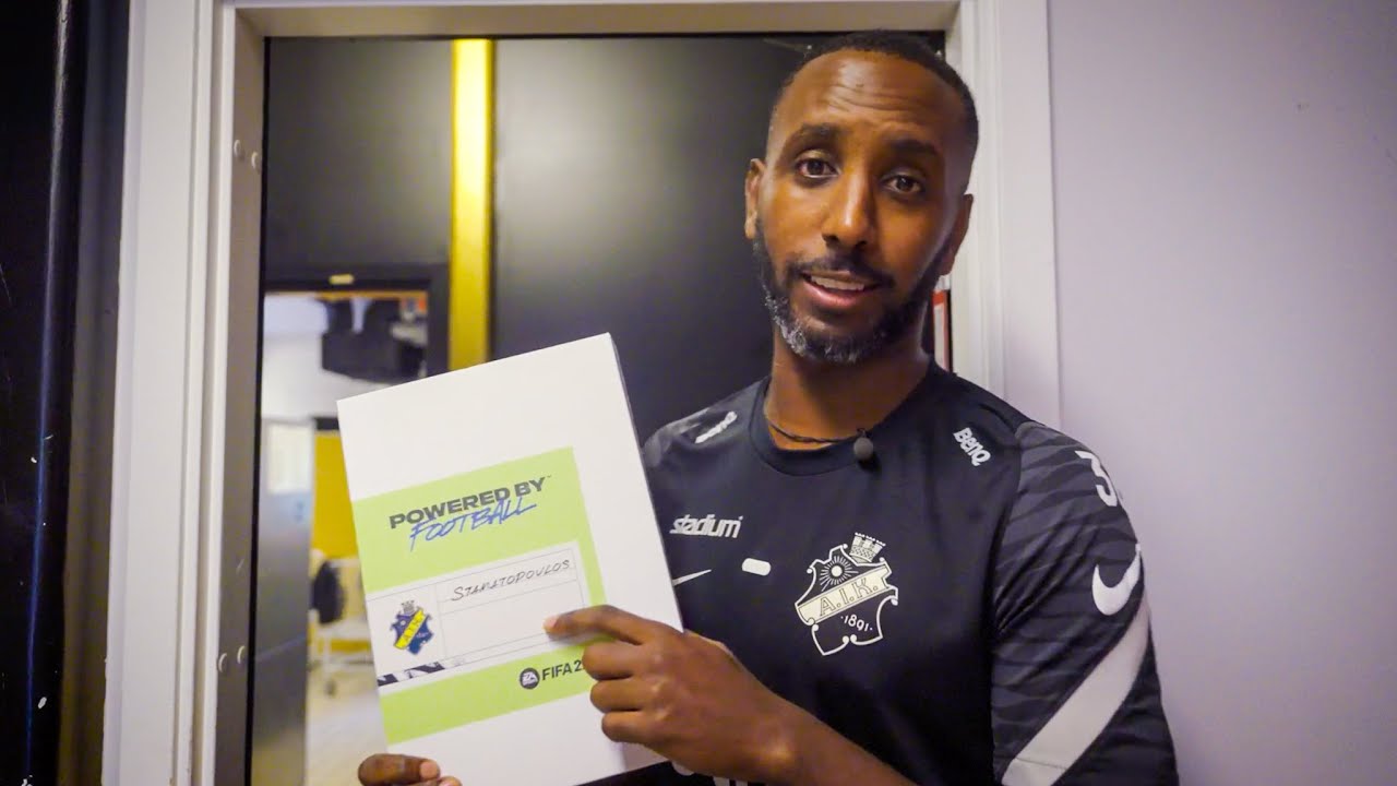 AIK Play: Utdelning av spelarnas VIP-boxar till FIFA22 | 2021-10-08