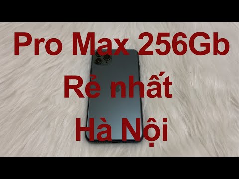 Bán iPhone 11 Pro Max 256Gb cũ giá rẻ - Đẹp 99%, rẻ nhất Hà Nội [MRZIN.VN]