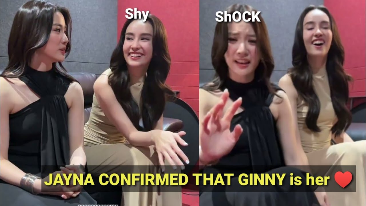 JAYNA is LOUDLY confirmed that GINNY is her ♥️ during their heart to heart fancon press con
