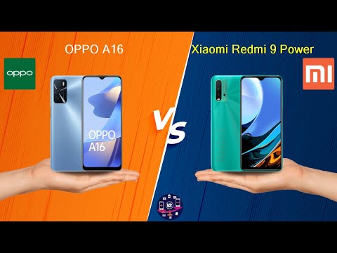 OPPO A16 Vs Xiaomi Redmi 9 Power - Full Comparison [Full Specifications]