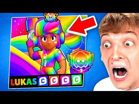 Ich ERSTELLE einen 999€ REGENBOGEN ACCOUNT in Brawl Stars...🌈