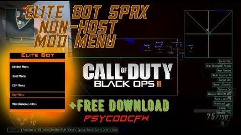 🔵[Bo2/sprx] Elite Bot v3.1 *NEW FREE* Non-Host Best Menu (Radar, ESP, Autowall, More...) + Download