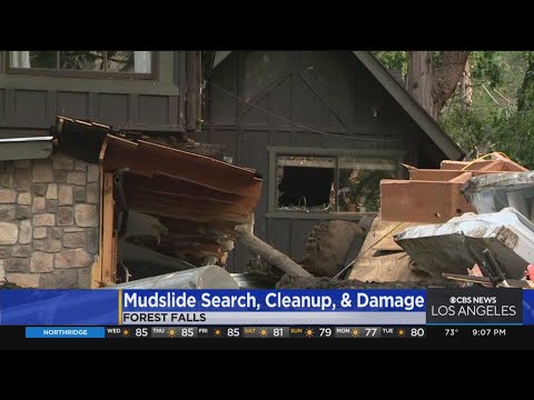 Search for missing woman continues in wake of mudslides in Forest Falls