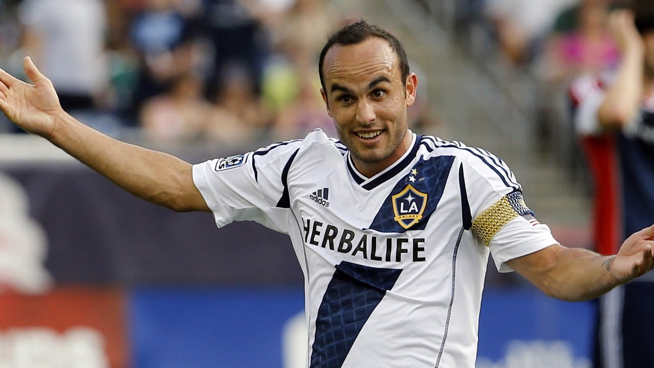 GOAL: Landon Donovan rips one from distance | Vancouver Whitecaps vs LA ...