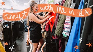 THRIFT WITH ME! First time thrifting in LA in 6 months...