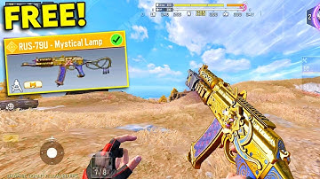 *NEW* FREE LEGENDARY RUS-79U MYSTICAL LAMP UNLOCKED in COD MOBILE 😍