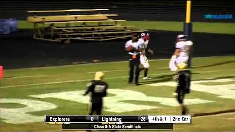 Columbus' #20 Lorenzo Woodley 23 yd TD