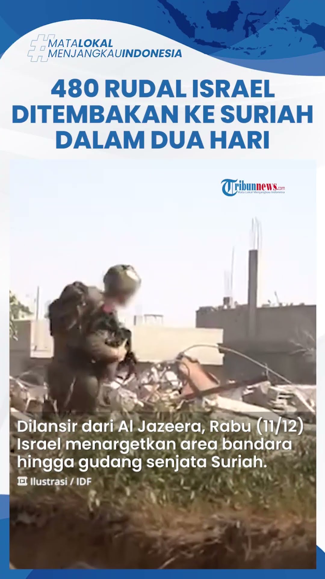 Israel Beringas, 480 Rudal Ditembakan Gempur Suriah dalam Dua Hari, Bandara \u0026 Gudang Senjata Hancur