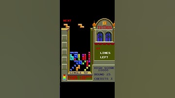 Tetris Level 15 – Classic Arcade Gameplay#shorts