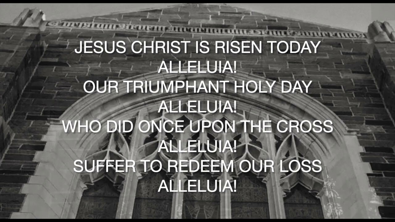 Jesus Christ is Ris'n today, arr. Jeremy Bankson