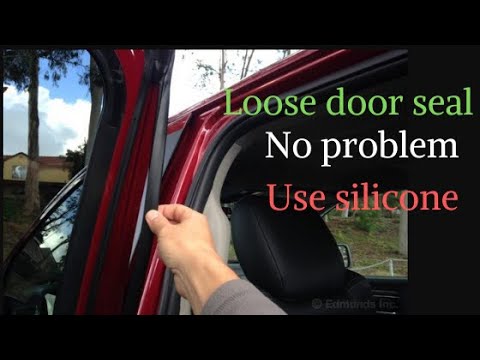 Loose car door seal    FIX