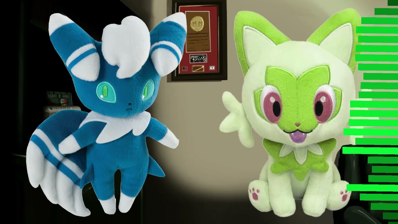 Bad day (nova mix) but meowstic and sprigatito sings it