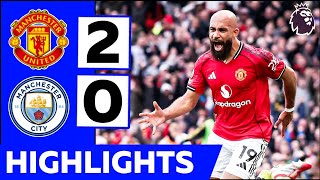 Manchester United Vs Manchester City 2-0 Highlights Mbeumo & Dorgu Goal Reactions