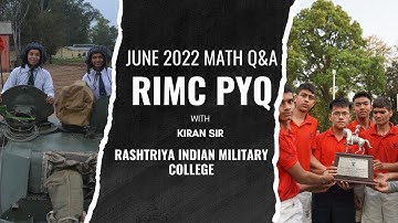 RIMC June 2022 Paper | Detailed Solutions & Guidance