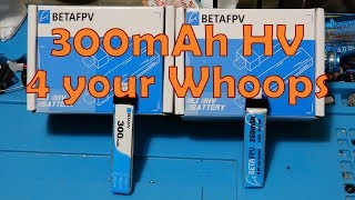 New BetaFpv 300mAh HV 1s Lipo Battery Review & Testing