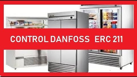Controlador de Temperatura Danfoss ERC 211 ELECTRONICO Ajuste Termostato controller Manual Español