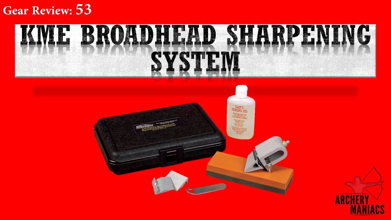 The KME Broadhead Sharpener