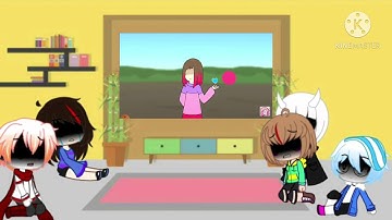 undertale & hollow knight react to Glitchtale (Frisk vs Betty) (2/3)